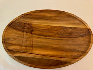 Handcrafted Wooden Lighthouse Catch-All Tray- Nautical Valet Tray- Coastal Home Decor- Gift for Him- Rustic Entryway Organizer