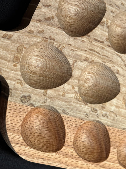 Wood Deviled Egg Board | Appetizer Serving Tray charcuterie board