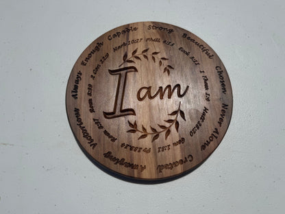 Handmade Inspirational Wall Sign - Motivational Décor for Home Office or Workspace