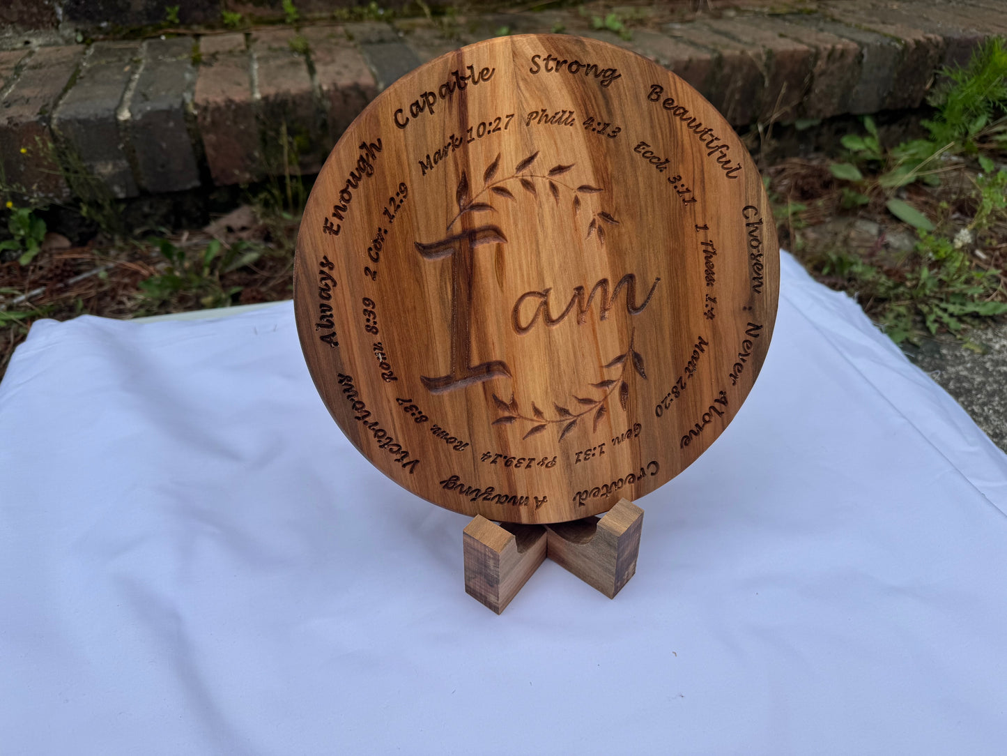 Handmade Inspirational Wall Sign - Motivational Décor for Home Office or Workspace