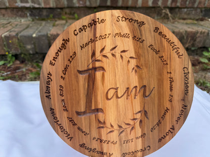 Handmade Inspirational Wall Sign - Motivational Décor for Home Office or Workspace