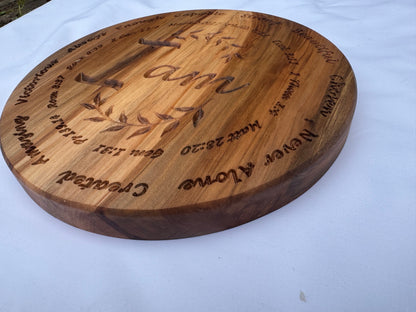 Handmade Inspirational Wall Sign - Motivational Décor for Home Office or Workspace