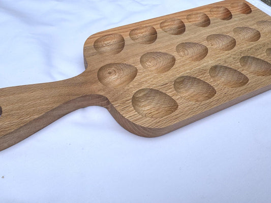 Wood Deviled Egg Board | Appetizer Serving Tray charcuterie board