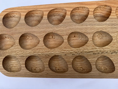 Wood Deviled Egg Board | Appetizer Serving Tray charcuterie board