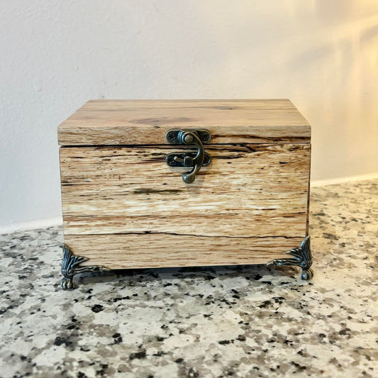 Elegant Wooden Jewelry Box - Stylish Storage for Your Treasures
